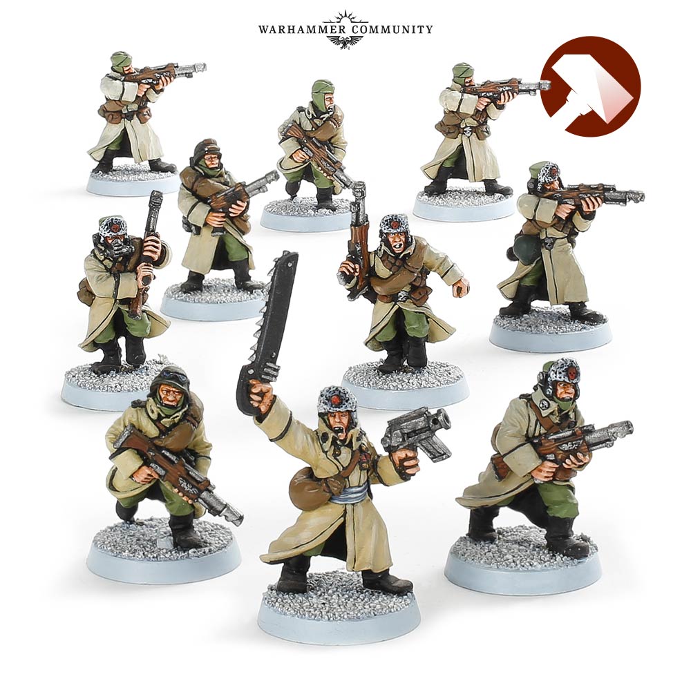 Trooper/Guardsman H Valhallan/ valhalla Imperial Guard Astra Militarum OOP 